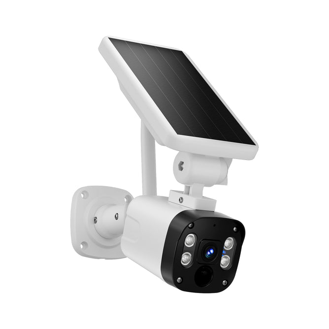 防犯カメラ 屋外 Wifi ソーラー一体型 赤外線暗視 人感センサー センサーライト付き 家庭用 400万画素 充電式 電源不要 監視カメラ 動体検知 双方向会話 SD録画　ASC-70