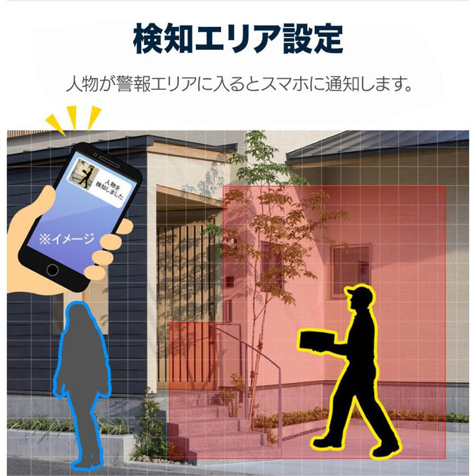 防犯カメラ POE給電 カメラ 屋外 屋内 4台 録画機セット 1TBHDD内蔵 有線 発光 録音 双方向通話 8ch 人感センサー搭載 遠隔操作 防水 500万 アキバガジェット
