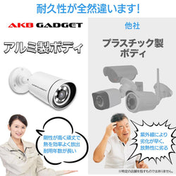 防犯カメラ 家庭用 屋外 poe セット 500万画素 カメラ4台 監視カメラ 電源不要 家庭用 動体検知 モニター付き ネットワークカメラ 上書き録画 POE-10V‐E8-4AC905