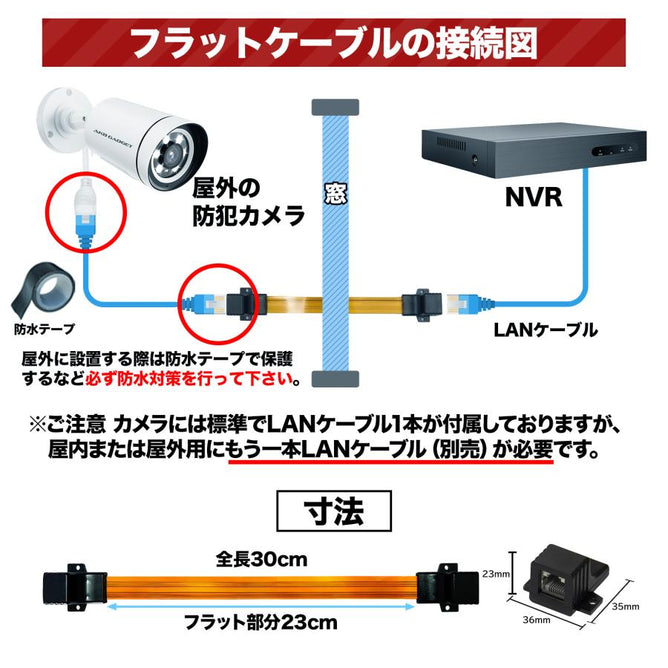 防犯カメラ POE給電 カメラ 屋外 屋内 4台 録画機セット 1TBHDD内蔵 有線 発光 録音 双方向通話 8ch 人感センサー搭載 遠隔操作 防水 500万 アキバガジェット